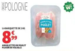 Auchan Plaisir de Volaille Aiguillettes de Poulet offre