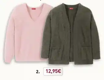 COLONA Sweat-shirt et cardigan