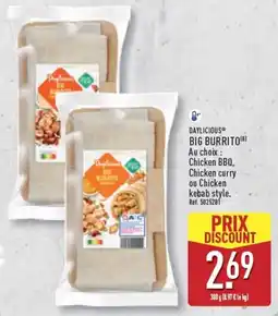 ALDI DAYLICIOUS BIG BURRITO offre