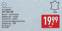 ALDI UP 2 FASHION® BOTTINES offre