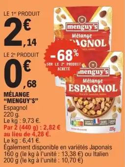 E.Leclerc menguy's Mélange Espagnol offre