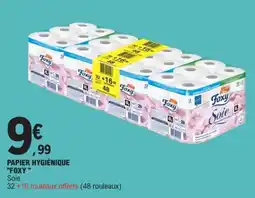 E.Leclerc Foxy Papier hygiénique offre