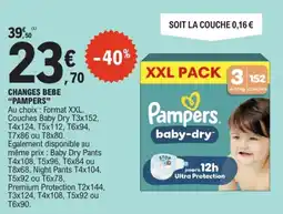 E.Leclerc Pampers baby-dry offre