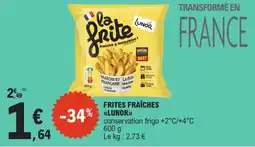 E.Leclerc LUNOR Frites fraîches offre