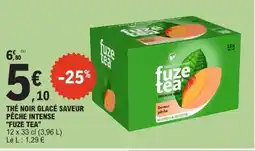 E.Leclerc fuze tea offre