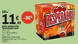 E.Leclerc DESPerados BIÈRE AROMATISÉE offre
