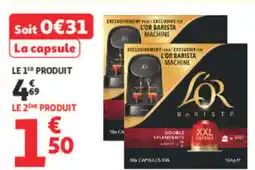 Auchan L'OR Barista XXL Capsules offre
