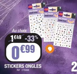 La Foir'Fouille Stickers ongles offre