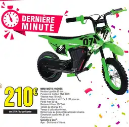 E.Leclerc MINI MOTO 2 ROUES offre