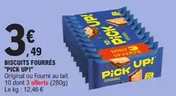 E.Leclerc Pick Up! Biscuits fourrés offre
