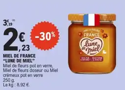 E.Leclerc Lune de Miel Miel de fleurs offre