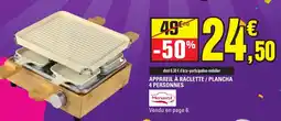 E.Leclerc Menastyl APPAREIL À RACLETTE / PLANCHA offre