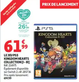 Auchan Kingdom Hearts Collection [I - III] offre