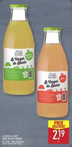 ALDI Le Verger de Léonie Pur jus de pomme offre