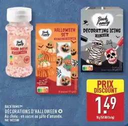 ALDI Back Family DÉCORATIONS D'HALLOWEEN offre
