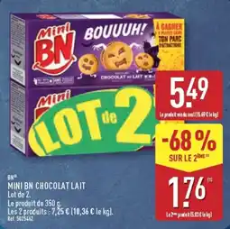 ALDI BN MINI BN CHOCOLAT LAIT offre