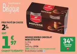Auchan CÔTE D'OR MOUSSE offre