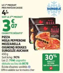 Auchan Auchan MEGA Pepperoni offre