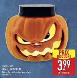 ALDI SWEETLAND SEAU CITROUILLE offre