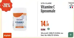La Vie Claire Vita Claire Vitamine C liposomale offre