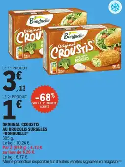 E.Leclerc Bonduelle Original Croustis offre