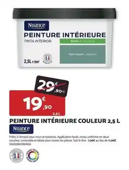 Bricomarché Facile - peinture intérieure couleur offre