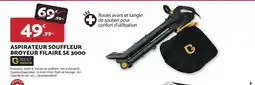 Bricomarché Aspirateur souffleur broyeur filaire se 3000 offre