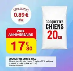Rural Master Complet - croquettes chiens 20 kg offre