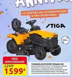Rural Master Tornado - tondeuse autoporte 398 offre