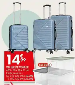 La Foir'Fouille Valise de voyage offre