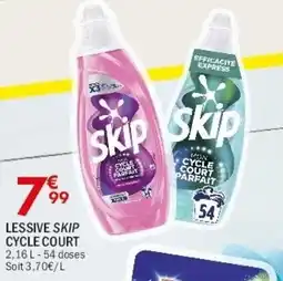 La Foir'Fouille Skip lessive cycle court offre