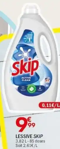 La Foir'Fouille Skip lessive offre