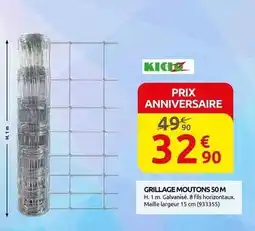 Rural Master Maille - grillage moutons 50 m offre