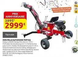 Rural Master Tous - mini-pelle autonome tmp15q offre