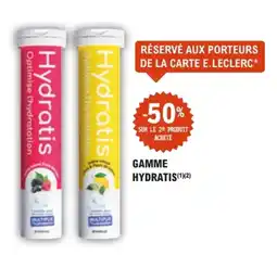 E.Leclerc Parapharmacie Hydratis Gamme offre