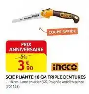 Rural Master Scie pliante 18 cm triple dentures offre