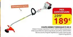 Rural Master Facile - coupe-herbes thermique fs 50c-e offre