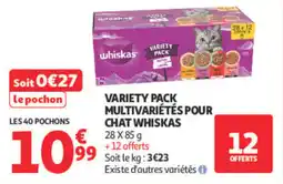 Auchan Whiskas Variety Pack offre