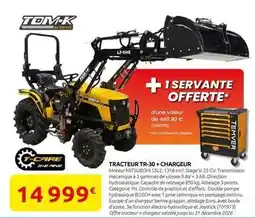 Rural Master Care - tracteur tr-30 + chargeur offre
