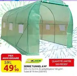 Rural Master Dim - serre tunnel 6 m2 offre