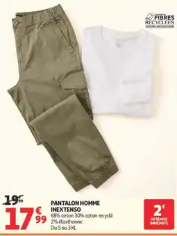Auchan INEXTENSO PANTALON HOMME offre