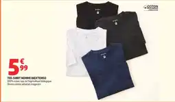 Auchan INEXTENSO TEE-SHIRT HOMME offre