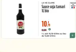 La Vie Claire LA VIE CLAIRE Sauce soja tamari offre
