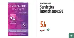 La Vie Claire NATRACARE Serviettes incontinence offre