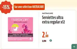 La Vie Claire NATRACARE Serviettes ultra extra regular offre