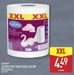 ALDI Sublimo ESSUIE-TOUT MAXI ROULEAU offre