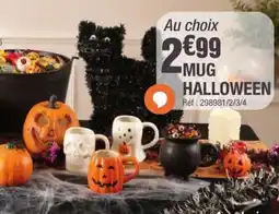 La Foir'Fouille Mug halloween offre