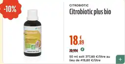 La Vie Claire CitroBiotic plus bio offre