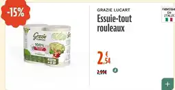 La Vie Claire GRAZIE LUCART Essuie-tout rouleaux offre