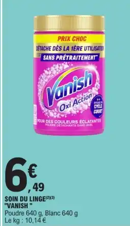 E.Leclerc Vanish Oxi Action offre